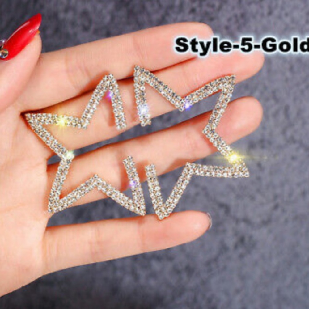 NEW 18 K gold plated ⭐️ Star Earrings